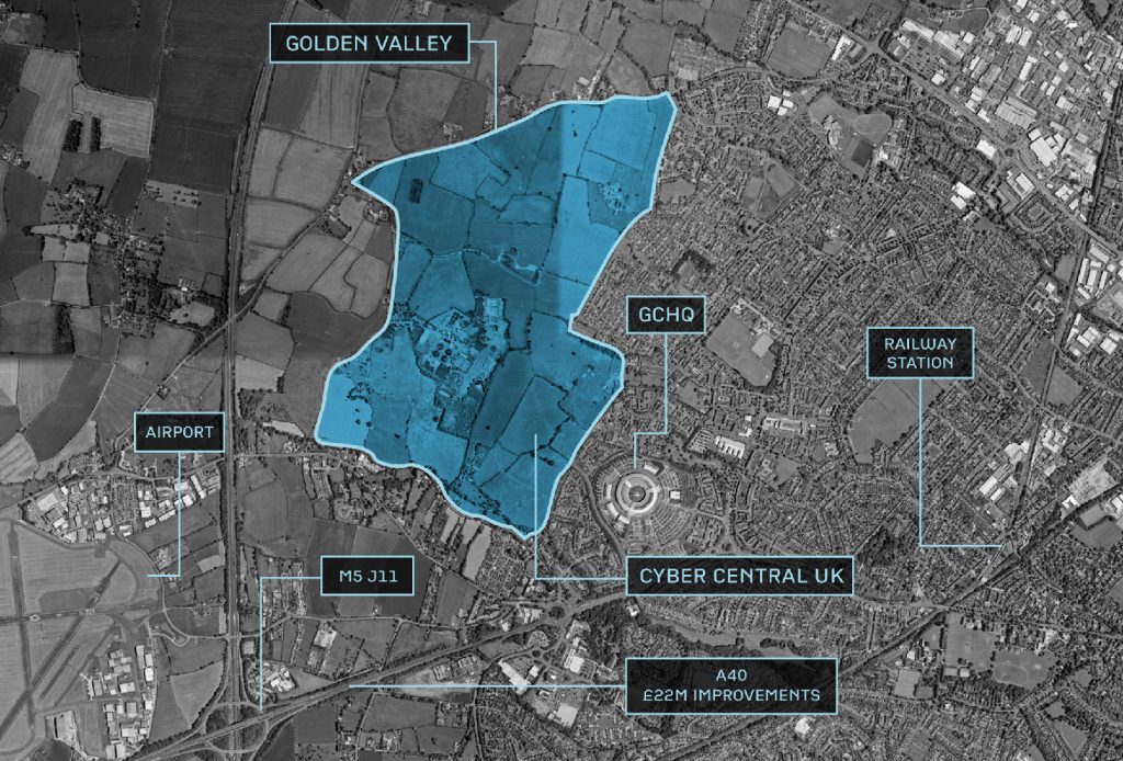 The Golden Valley Development We're moving to Cheltenham