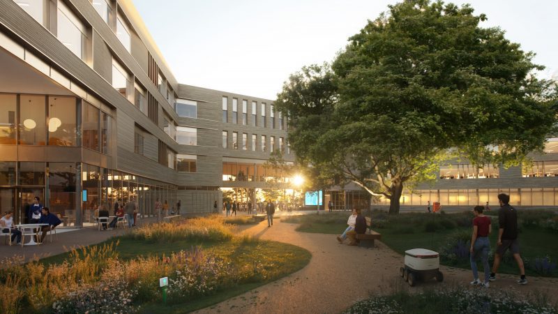 Artist impression of the Golden Valley cyber innovation centre