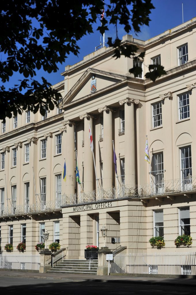 Municipal Offices Entrance