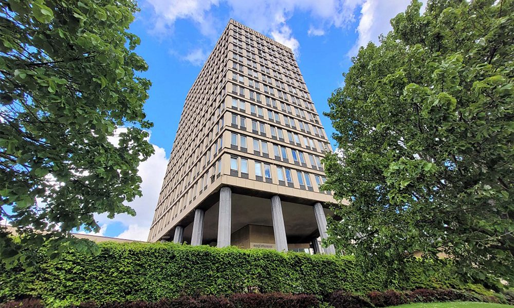 An image of the Eagle Tower building