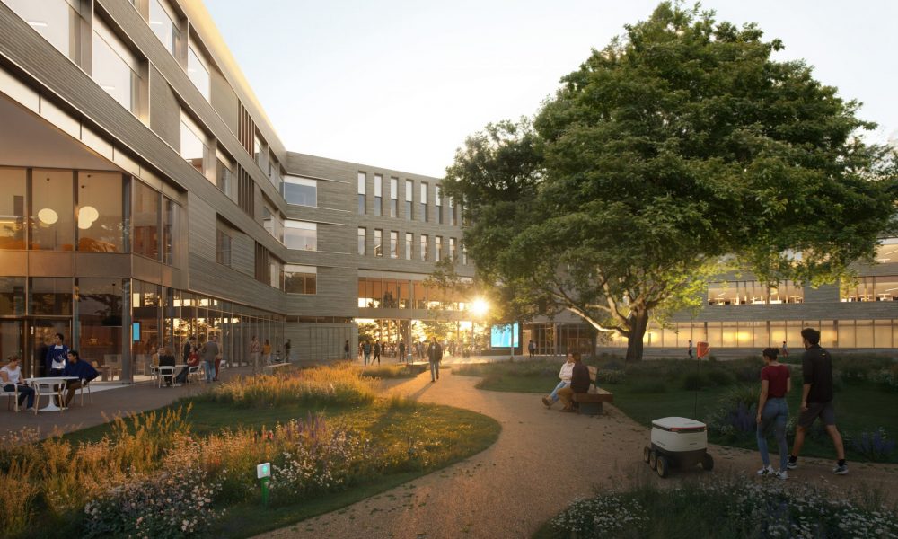 Artist impression of the Golden Valley cyber innovation centre