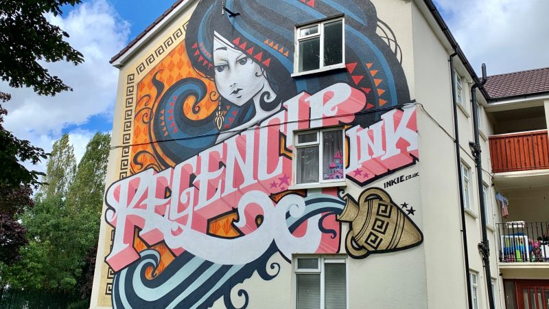 Inkie Cheltenham Paint Festival