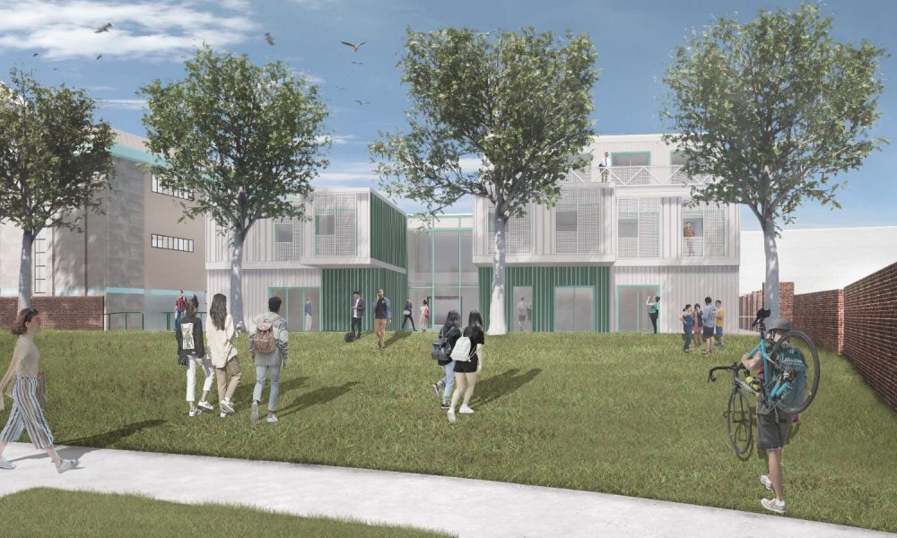 Minister Innovation Exchange, Cheltenham. Artists impression
